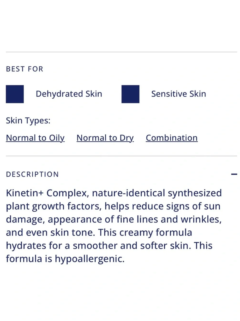 OBAGI Kinetin Hydrating Cream
(1.7 fl oz/50 ml)
• Full Size • No Box - Picture 5 of 5
